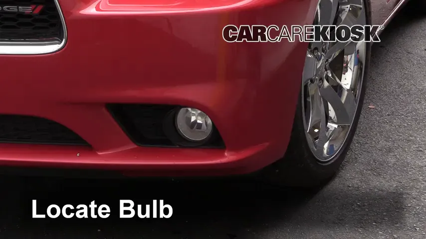 2012 Dodge Charger RT 5.7L V8 Lights Fog Light (replace bulb)